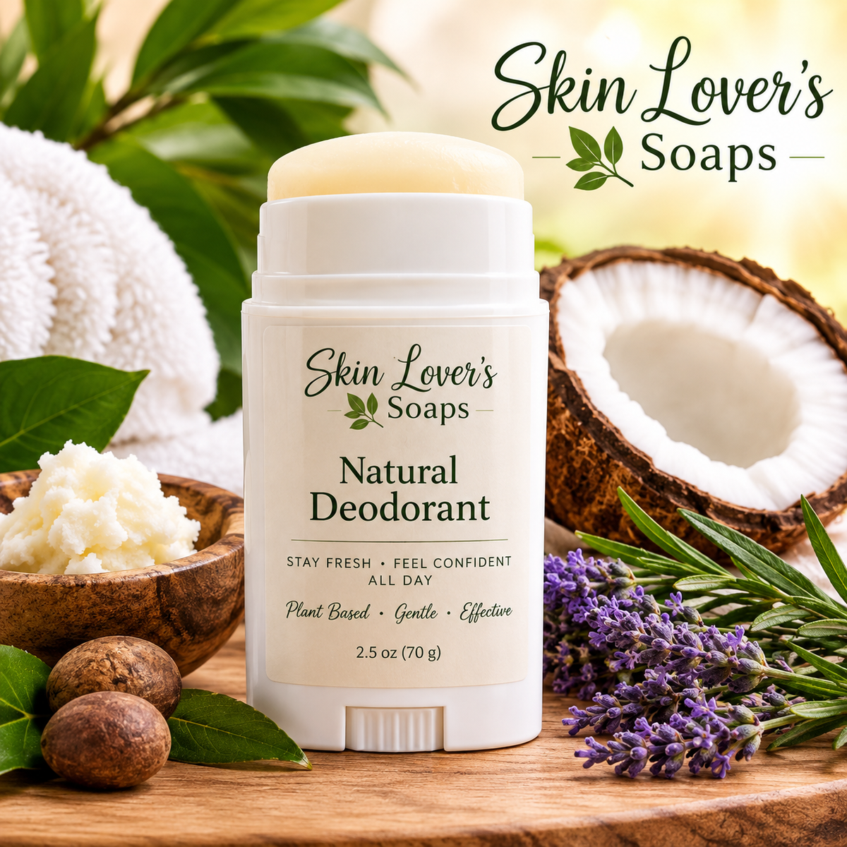 Sweet Orange Natural Deodorant | Skin Lover's Soaps