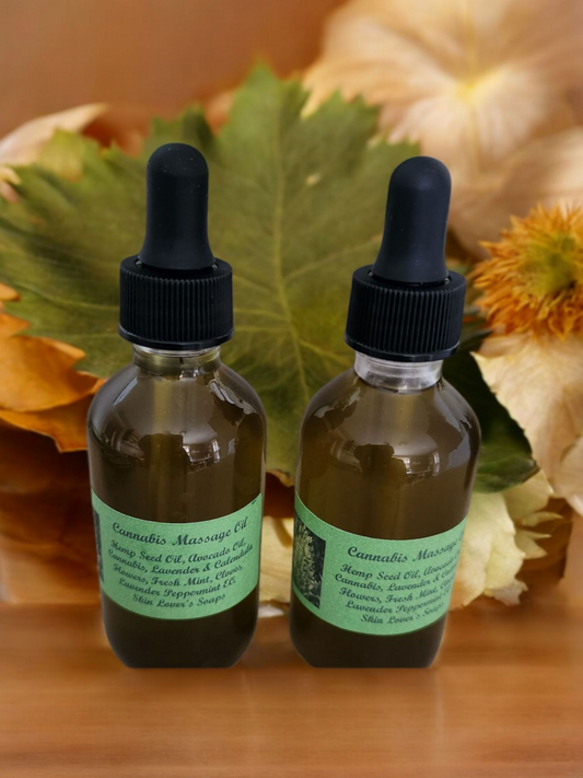 Herbal-Infused Massage Oil