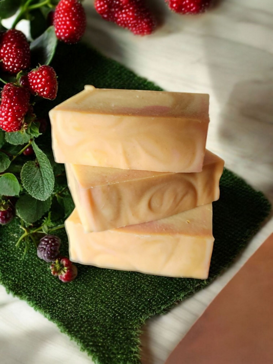 Blossom & Bloom  Hemp Goat Milk Shower Bar 6oz.