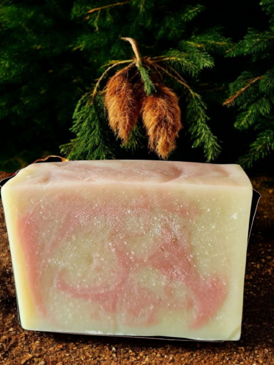 Lemony Fresh-Mint Grass Hemp Shower Bar 6oz.